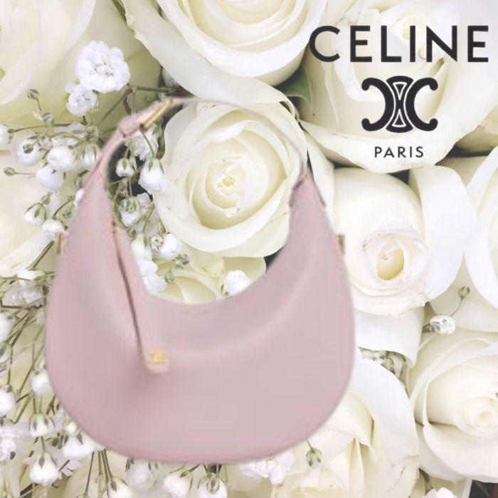 【CELINE】セリーヌ ティーン ルル バッグ カーフスキン ピンク