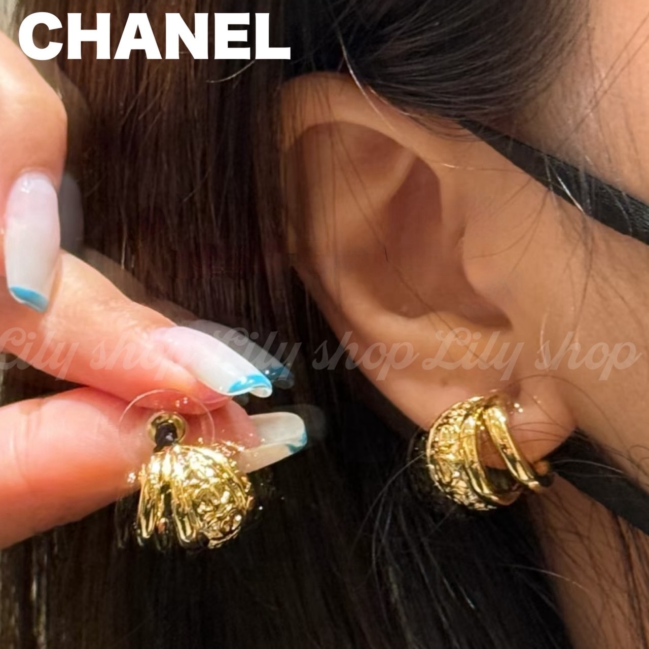 耳元に届く特別感【CHANEL】ピアス