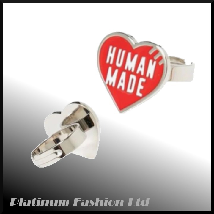 希少◆送料込♪【HUMAN MADE】ハート リング 指輪 レッド