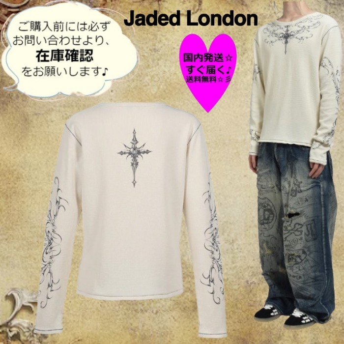 ラスト１点！Jaded London☆サーマルTシャツ 要在庫確認