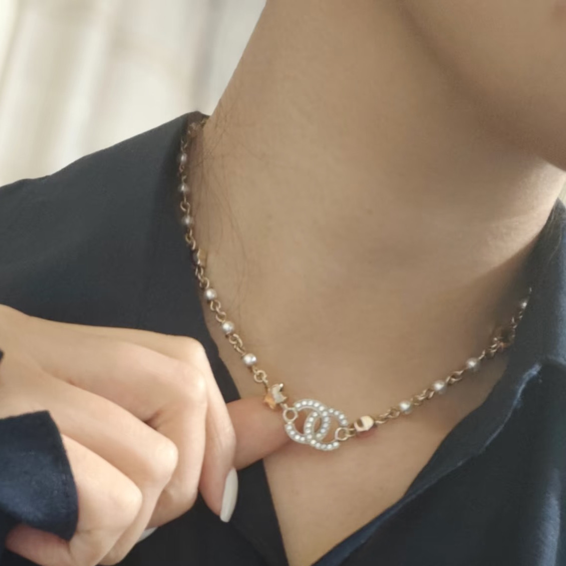 《カラフルスターが可愛い》CHANEL 25P チョーカー