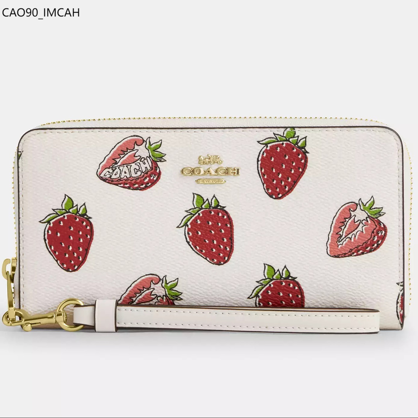 【Coach】Long Zip Around Wallet ジップアラウンド長財布 CAO90