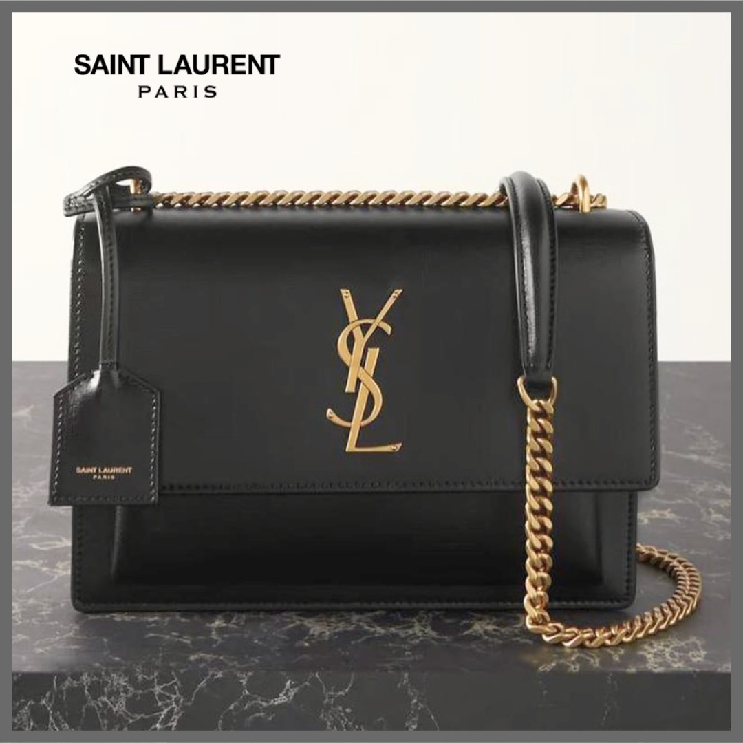 SAINTLAURENT サンセット ミディアム チェーンバッグ新作 関税込
