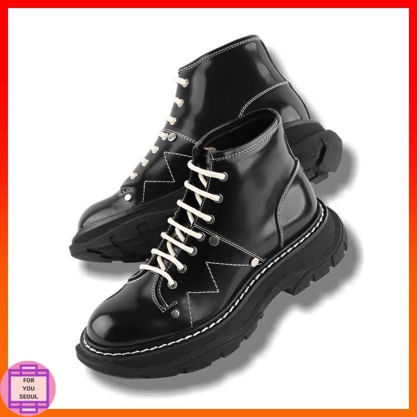 ★alexander mcqueen★トレッドレースアップブーツ