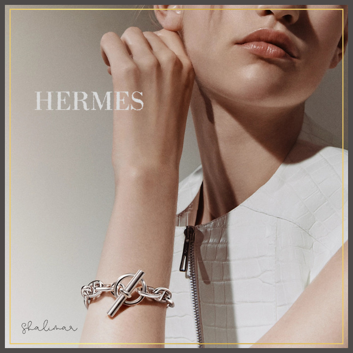 《HERMES》シェーヌ ダンクル ブレスレット GM