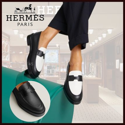 HERMES エルメス ロイヤルモカシン ナチュール/ホワイト モカシン ホワイト(白)系 HERMES(エルメス) - 海外通販のBUYMA