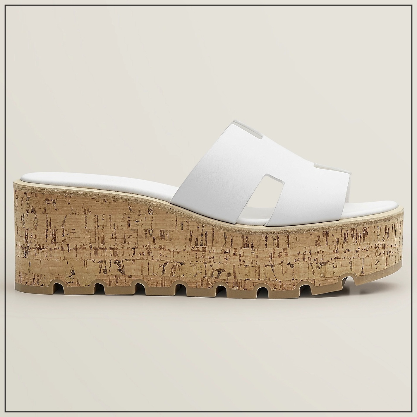 《夏の定番☆》HERMES サンダル Eze 30 Blanc