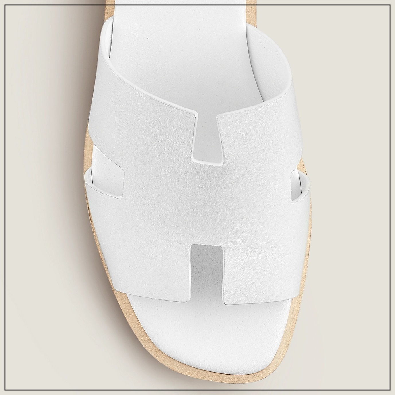 《夏の定番☆》HERMES サンダル Eze 30 Blanc
