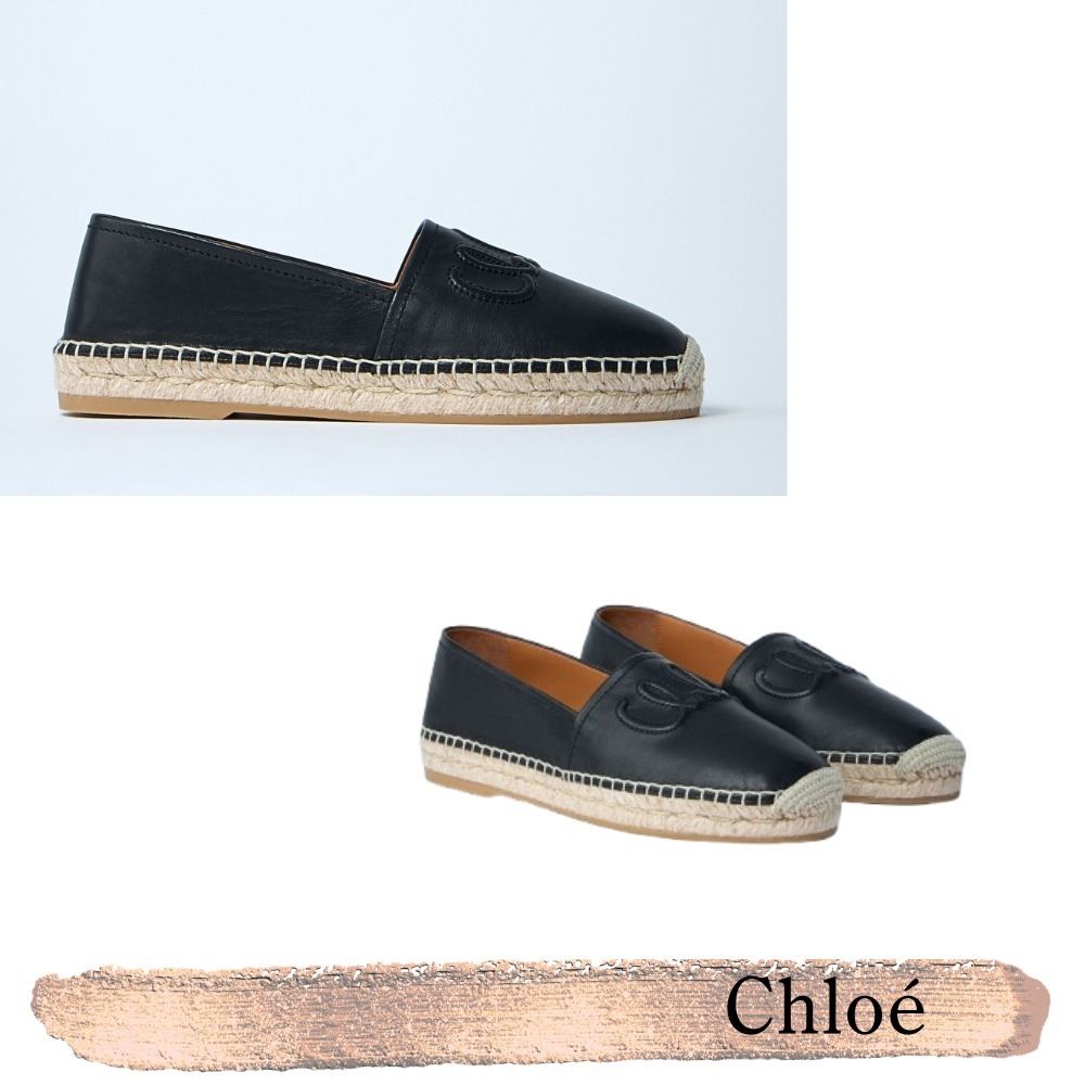Chloe☆関税込☆Isla グレインレザー エスパドリーユ
