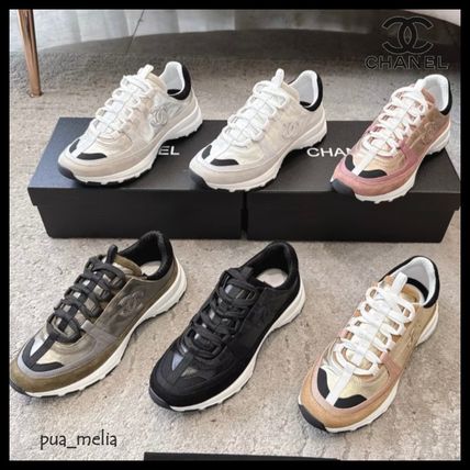 【シルバー♡】CHANEL スニーカー メタリックシルバー 24C☆希少カラー☆入手困難】CHANEL シルバー スニーカー