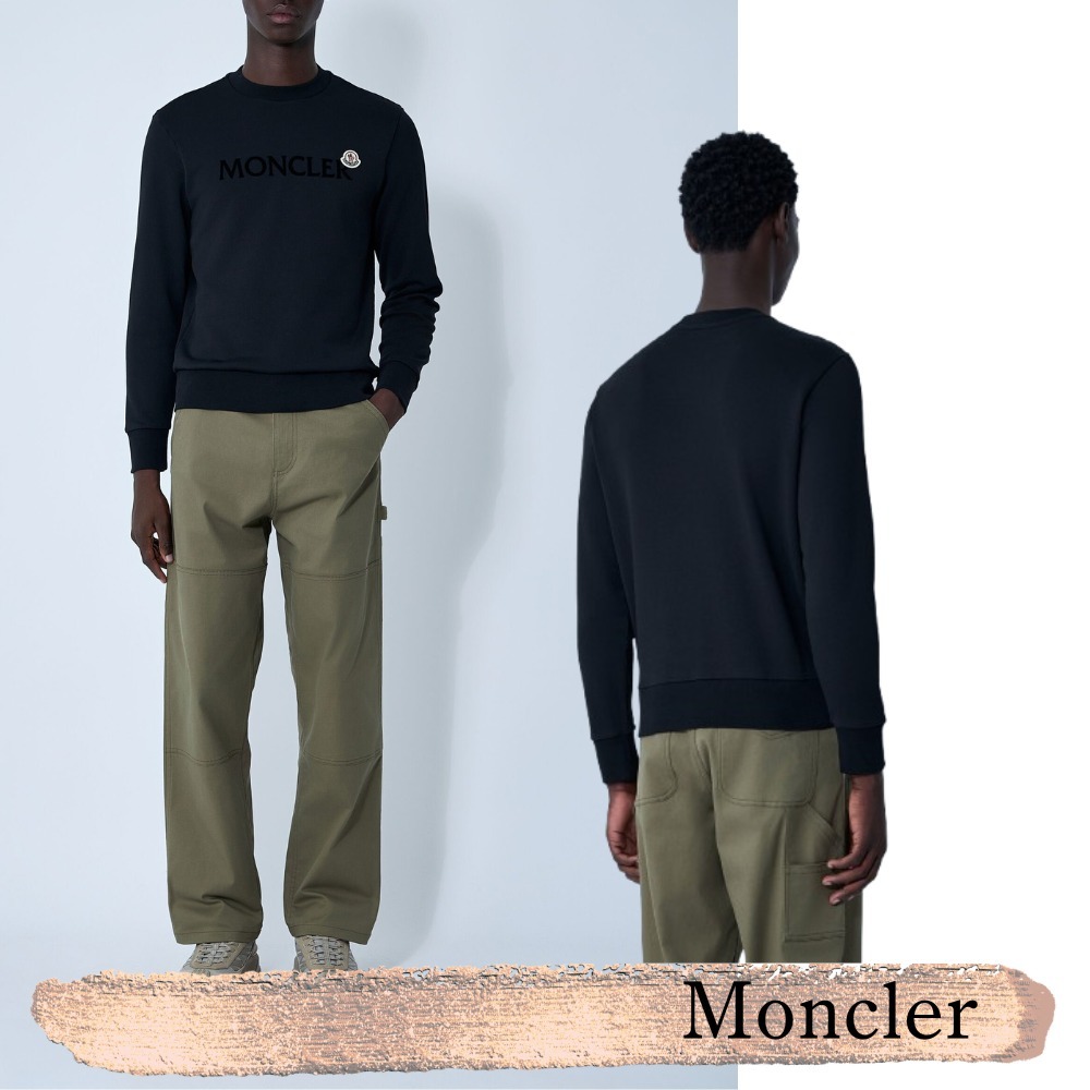 Moncler☆関税込☆ロゴモチーフスウェットシャツ