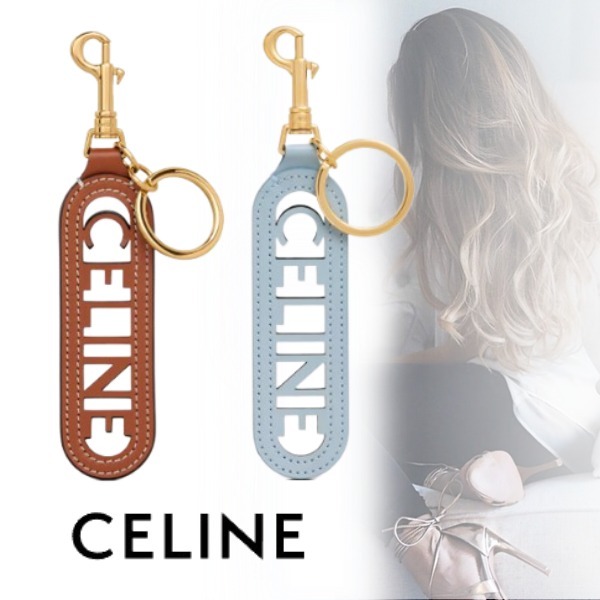 *CELINE*セリーヌ ザパンチング キーリング チャーム