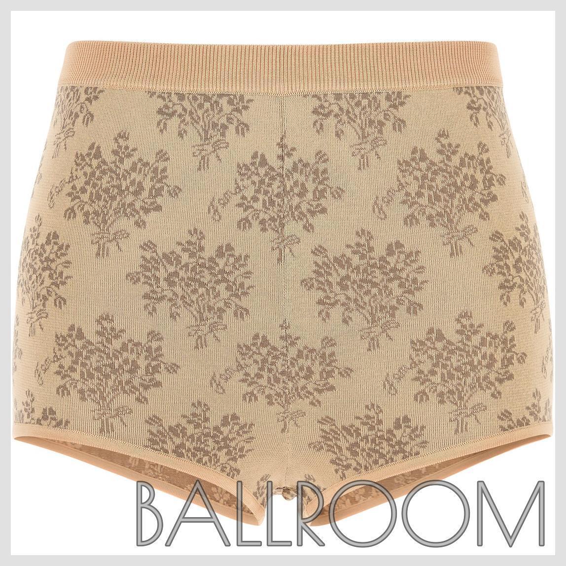 ショーツ FENDI EMBROIDERED VISCOSE SHORTS