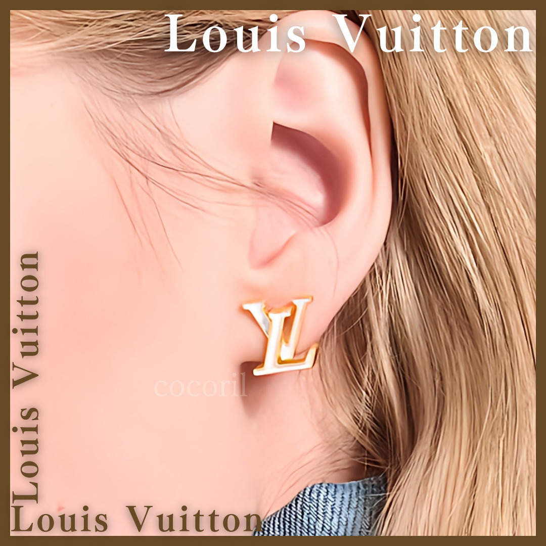 【繊細でエレガント】◆Louis Vuitton◆ピアス LVアイコニック