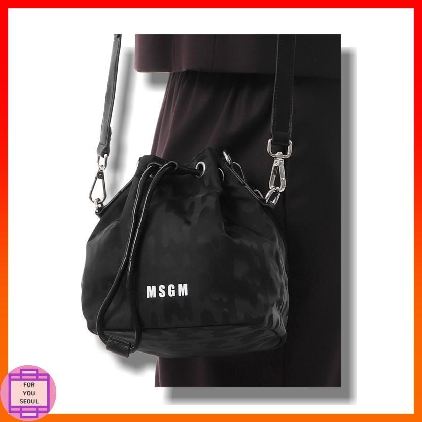 ★MSGM★モノグラム バケットバッグ