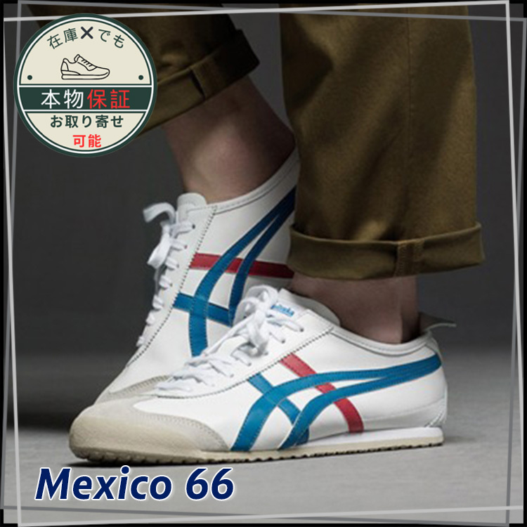 【Onitsuka Tiger】Mexico 66★White/Blue★1183C102-100