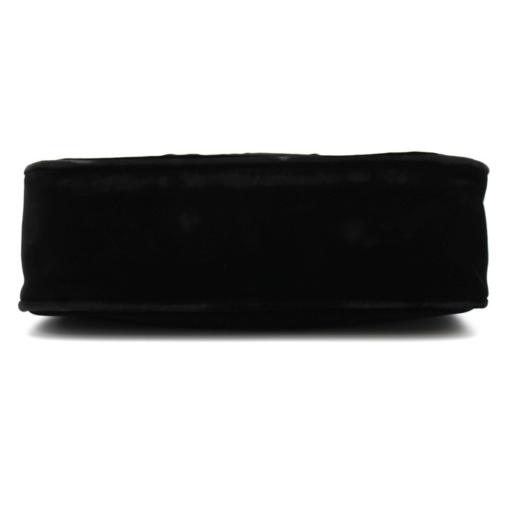《PRADA》ベルベット チェーン ミニ ホーボーバッグ 中古