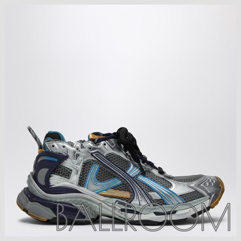 スニーカー BALENCIAGA SNEAKER RUNNER GREY/BLUE/ORANGE