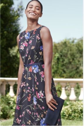 日本未入荷【HOBBS LONDON】Wisley 100％シルクマキシドレス Hobbs London(ホッブスロンドン) - 海外通販のBUYMA