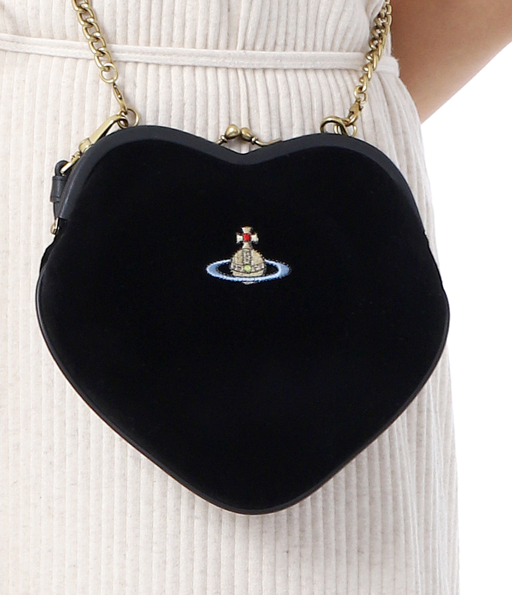 ★Vivienne Westwood★ベル ハート フレーム ショルダーバッグ