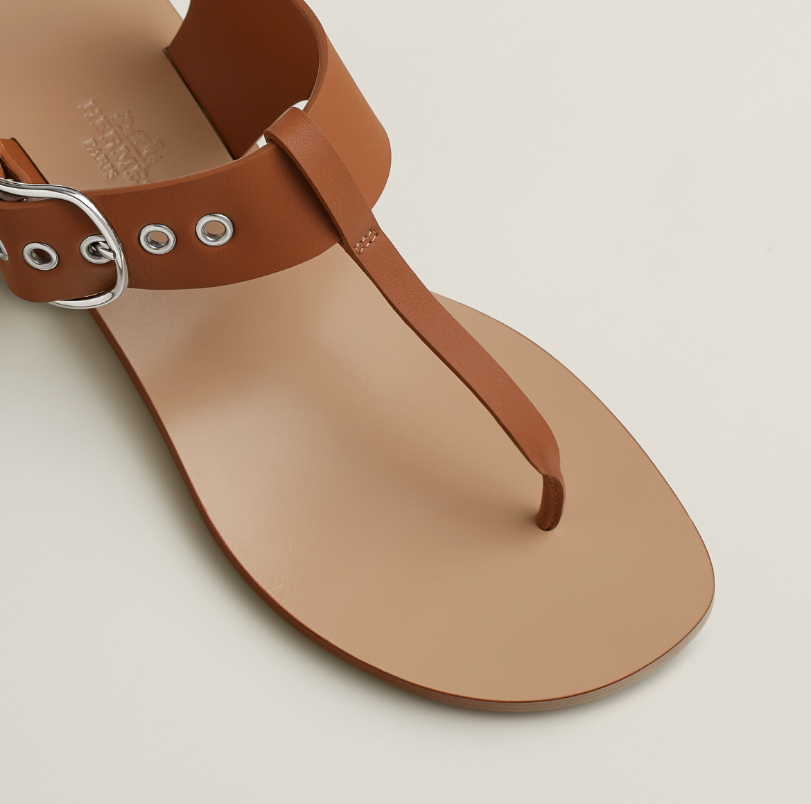 【シンプルでお洒落】HERMES《クリプ》サンダル