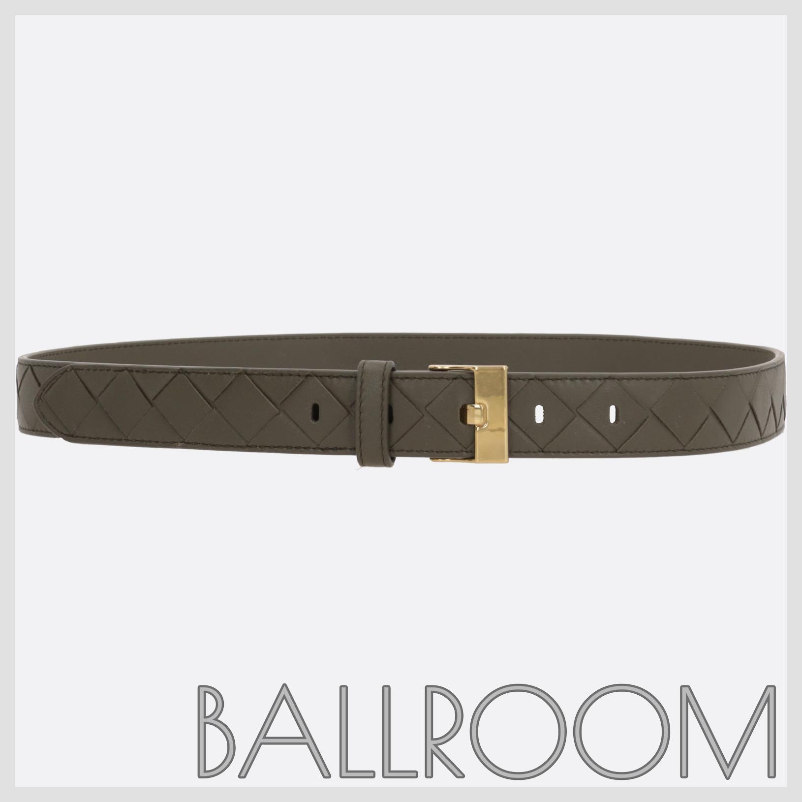 ベルト BOTTEGA VENETA WATCH BELT IN INTRECCIATO 15 LEATHER