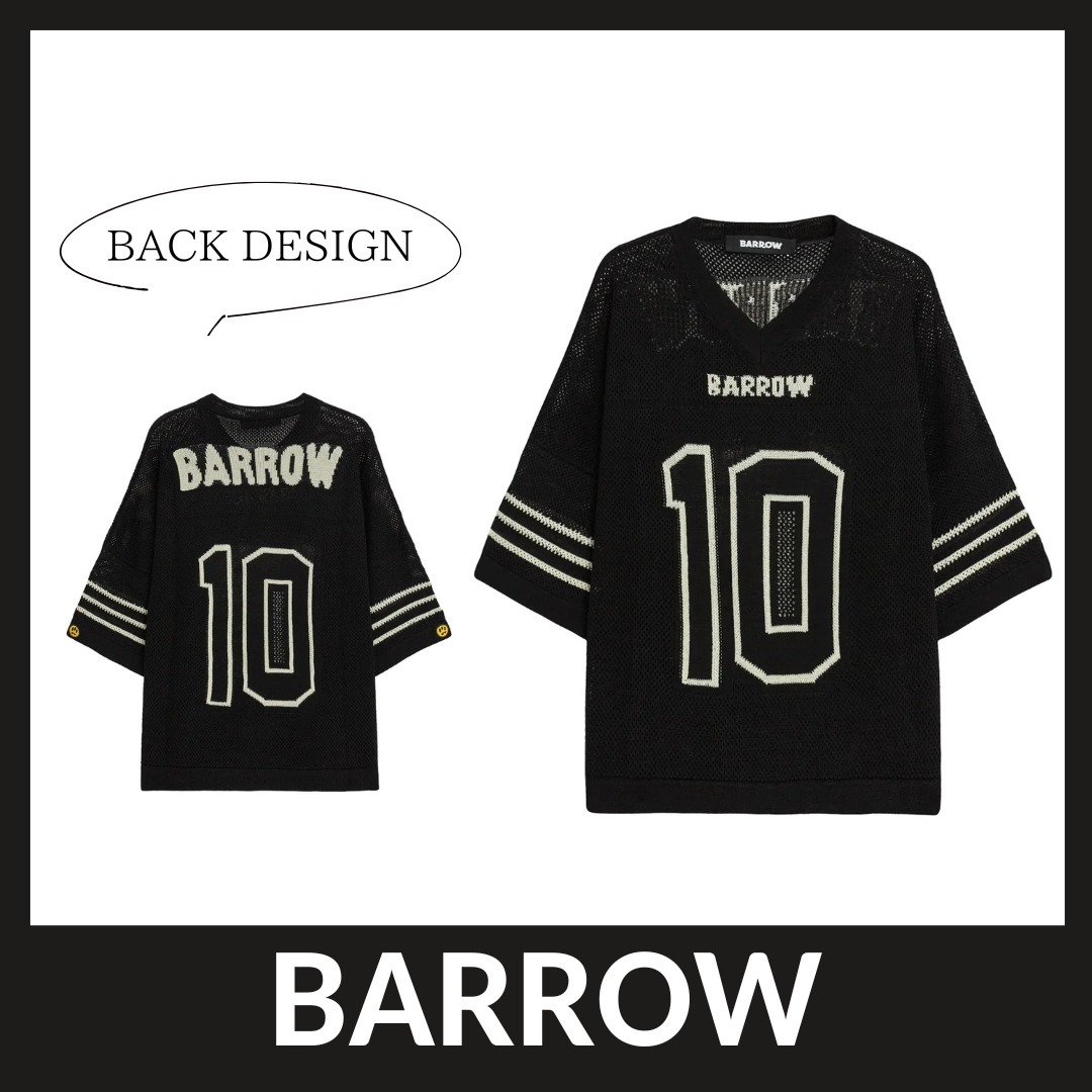【Barrow】KNITTED Tシャツ メンズ