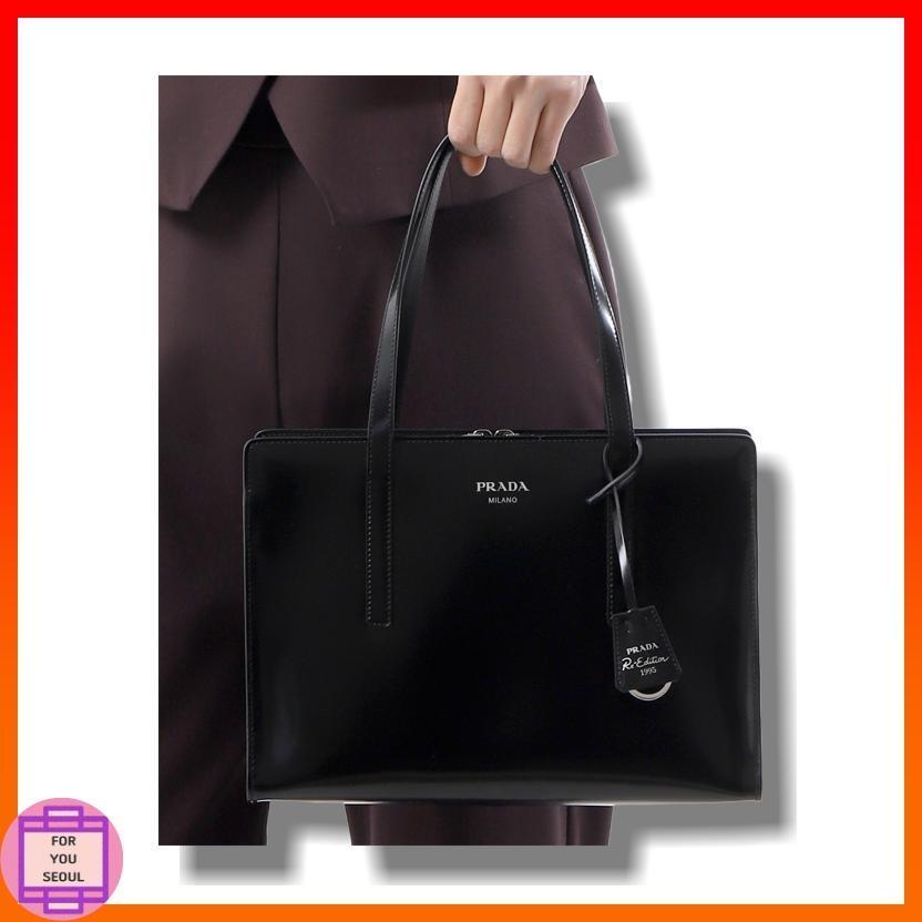 ★PRADA★ミディアム ブラシレザー ハンドバッグ