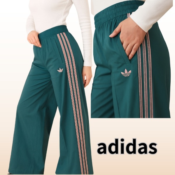 adidas アディダス オリジナルス かぎ針編みトラックパンツ