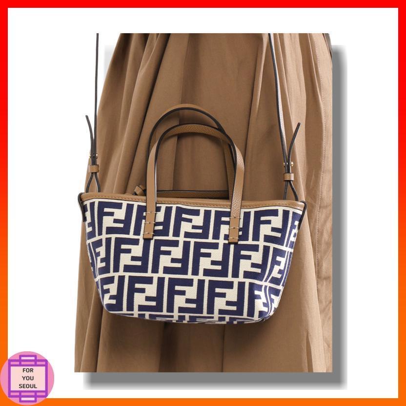 ★FENDI★ロール ミニ FF ジャカードバッグ