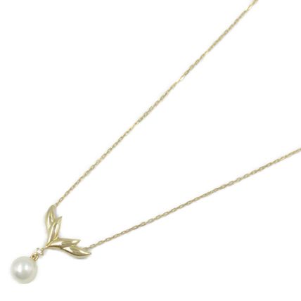 ミキモト マルチカラー ネックレス Au750 MIKIMOTO - ミキモト 鳥モチーフ マルチカラー ダイヤ