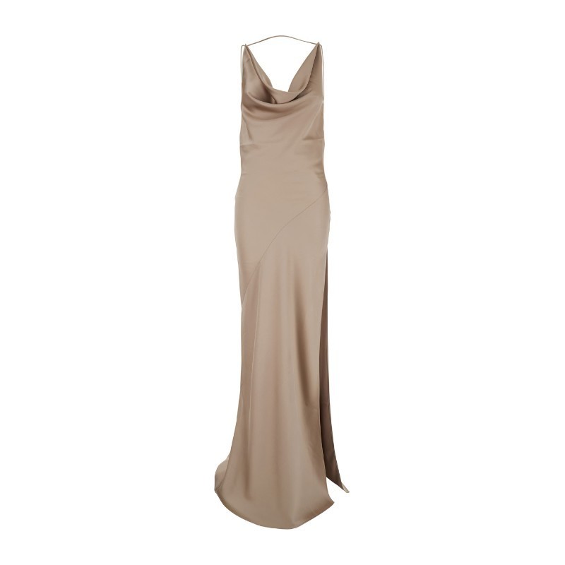 ワンピース THE ANDAMANE VERA MAXI - MAXI DRESS (T170157A TNP229GREIGE)