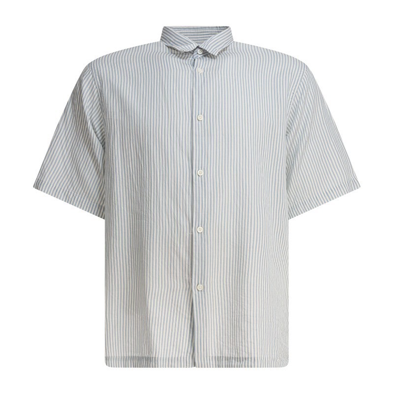 Tシャツ・カットソー KAPTAIN SUNSHINE SS25 Shirts (KS25SSH18 BLUE STRIPE)