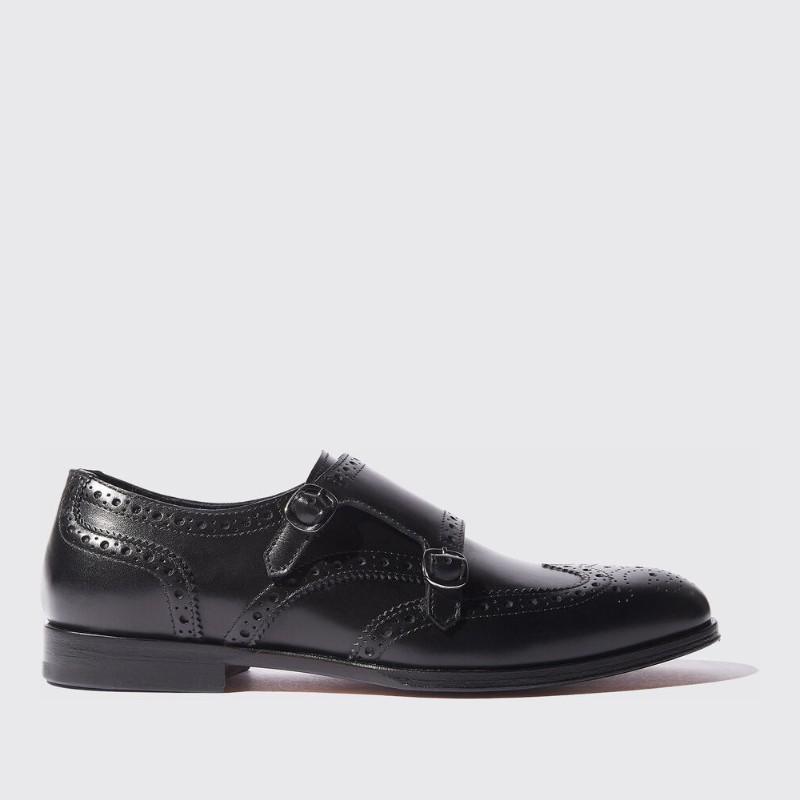 ローファー・オックスフォード SCAROSSO FW20 Kate Black (KATEMONKBLACALF)