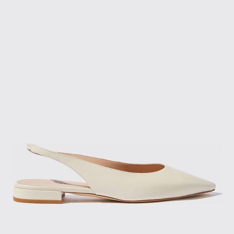 フラットシューズ SCAROSSO SS23 Viviana Crema (VIVIANABALLCRECALF)