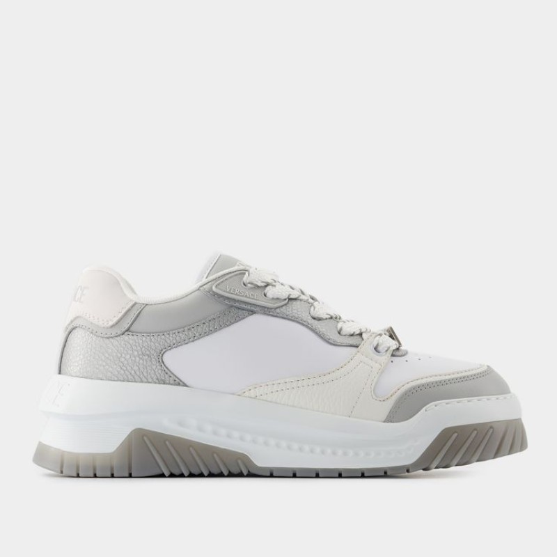 スニーカー VERSACE Odissea Sneakers - Versace - Leather - Grey/Black