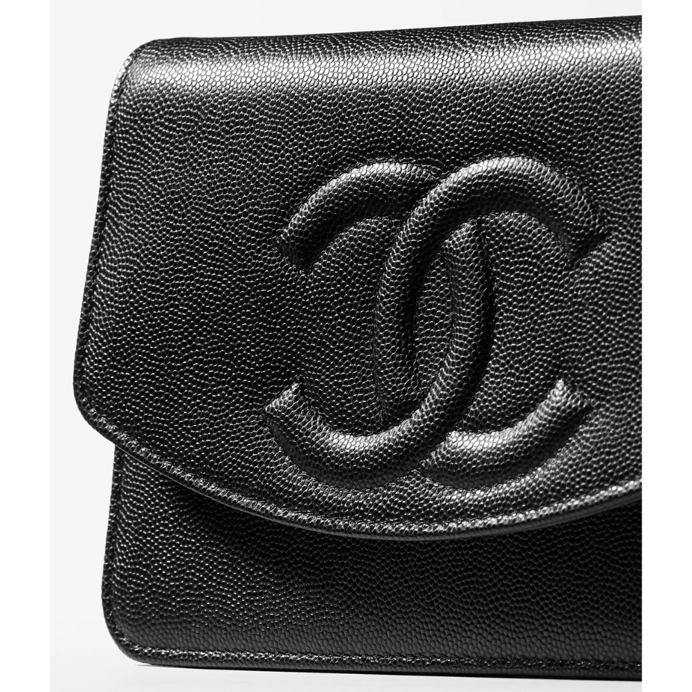 国内発送 《大注目の復刻ロゴ》25A◆CHANEL チェーンウォレット