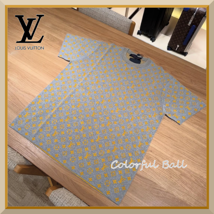 【安心国内】Louis Vuitton モノグラム クルーネック Tシャツ
