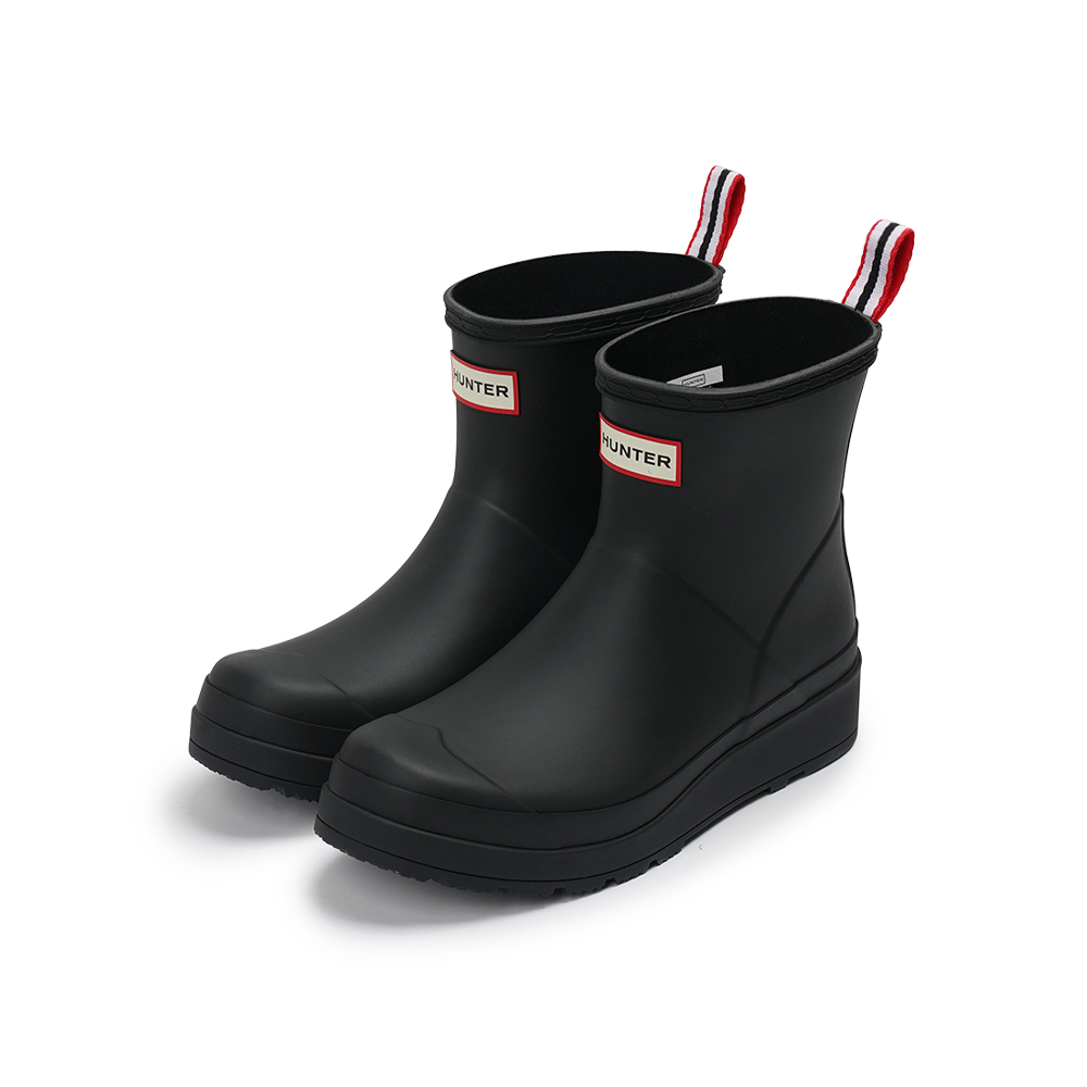 レインブーツ Hunter Women's Play Short Rain Boots WFS2020RMA-BLK