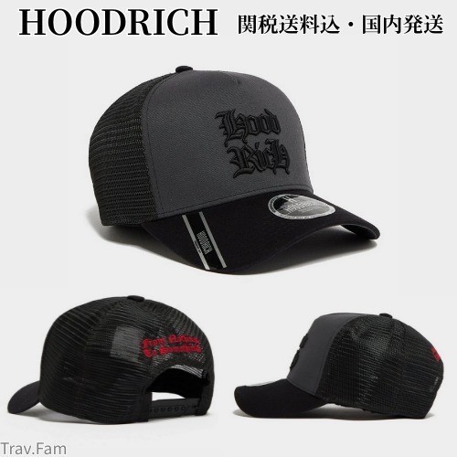 【HOODRICH】スローガン トラッカー メッシュ キャップ 関送込