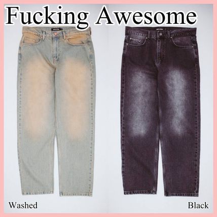 Fucking Awesome コーデュロイパンツ Mサイズ ネイビー パンツ