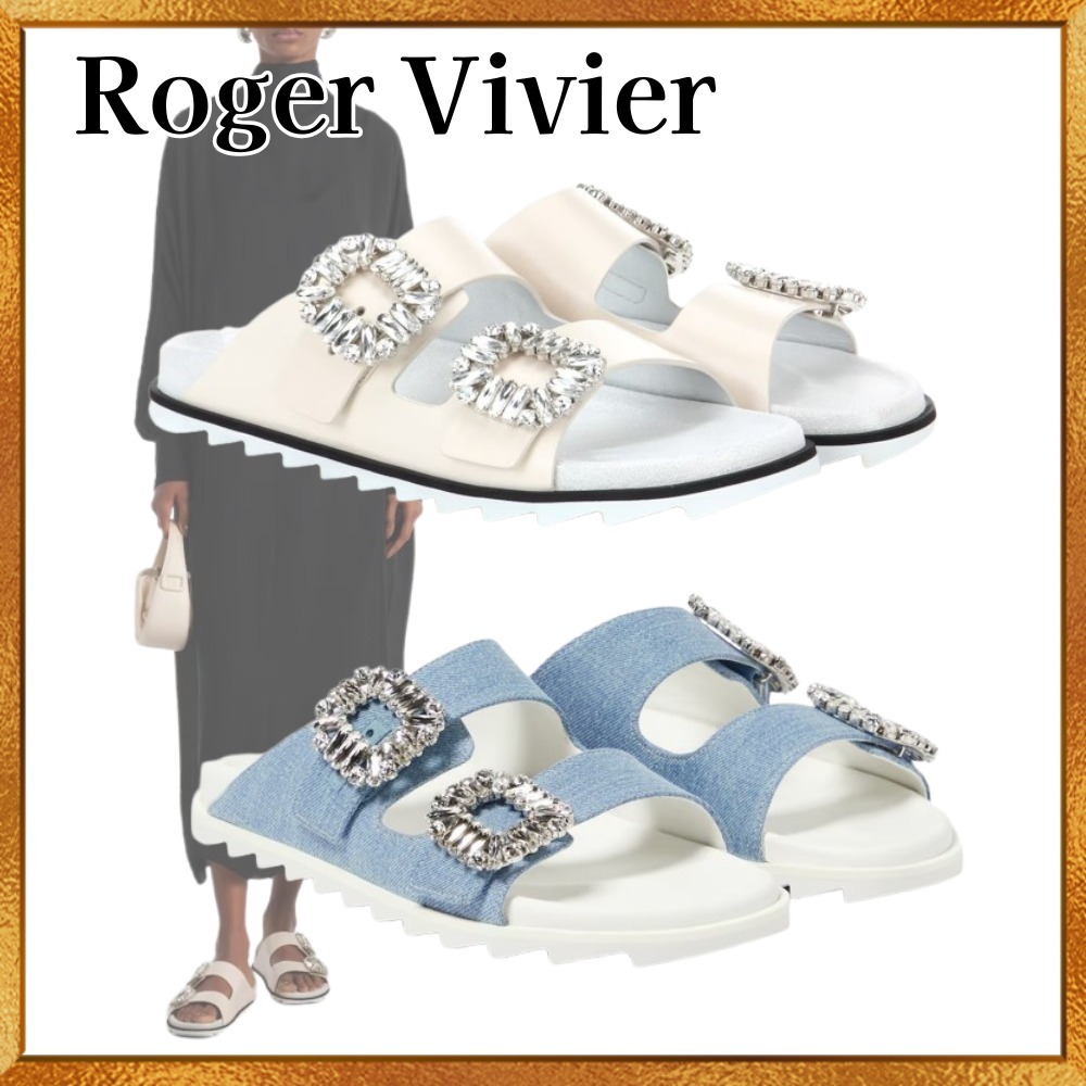 Roger Vivier Slidy Viv' スリッポン サンダル 2色