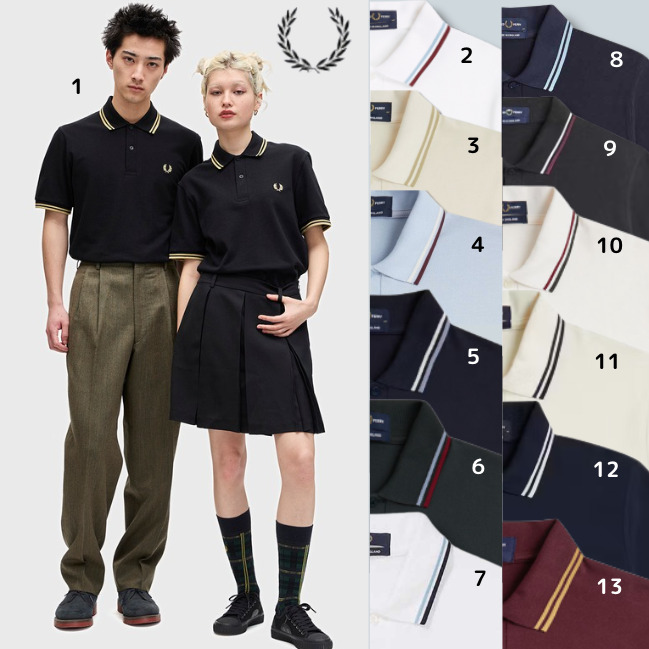 Fred Perry ポロシャツ ユニセックス すぐ届く！