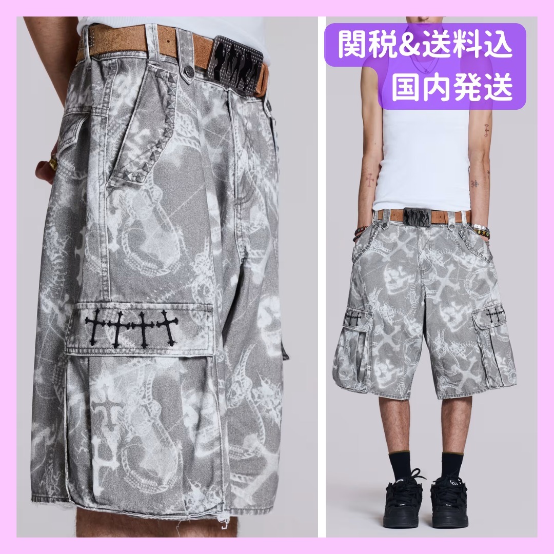 JADED LONDON Strength カーゴ サーフ ショートパンツ 水着