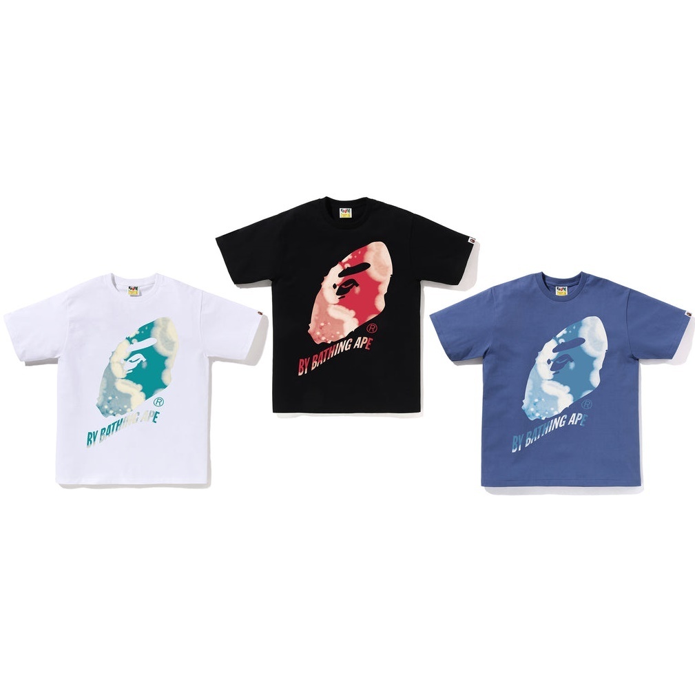 【A BATHING APE】3色展開 TIE DYE TWIST BY BATHING APE TEE
