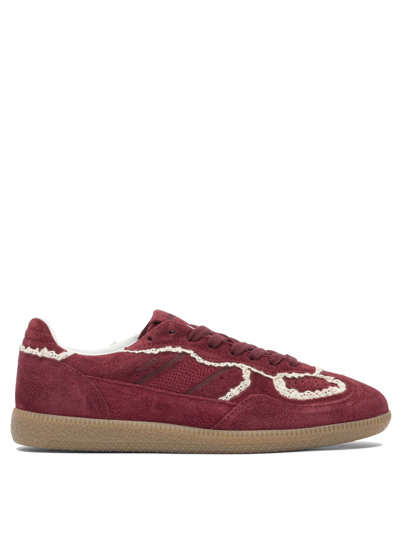 スニーカー Alohas Tb.490 Crochet Burgundy Leather Sneakers