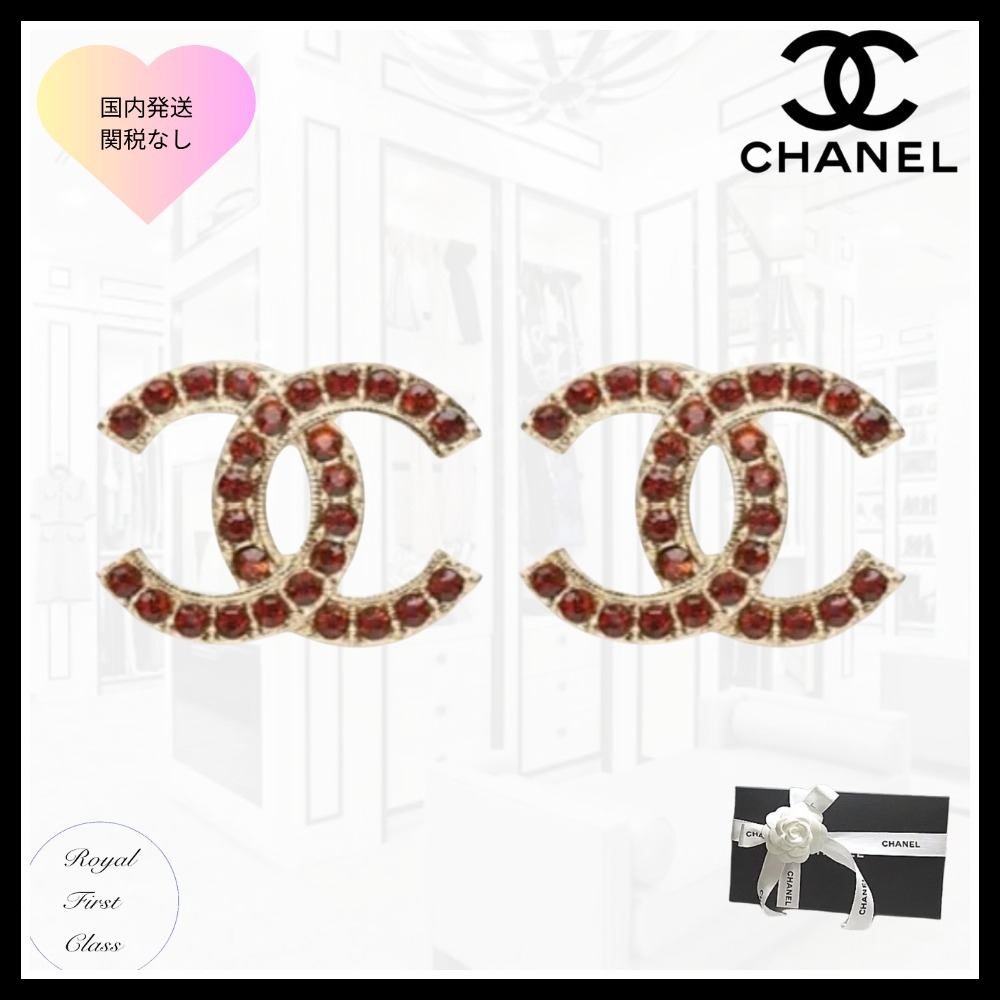 大人可愛い♡CHANEL シャネル ピアス CCロゴ 25A