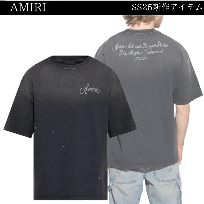 関税込★VIP価格【AMIRI】デザインスタジオTシャツ