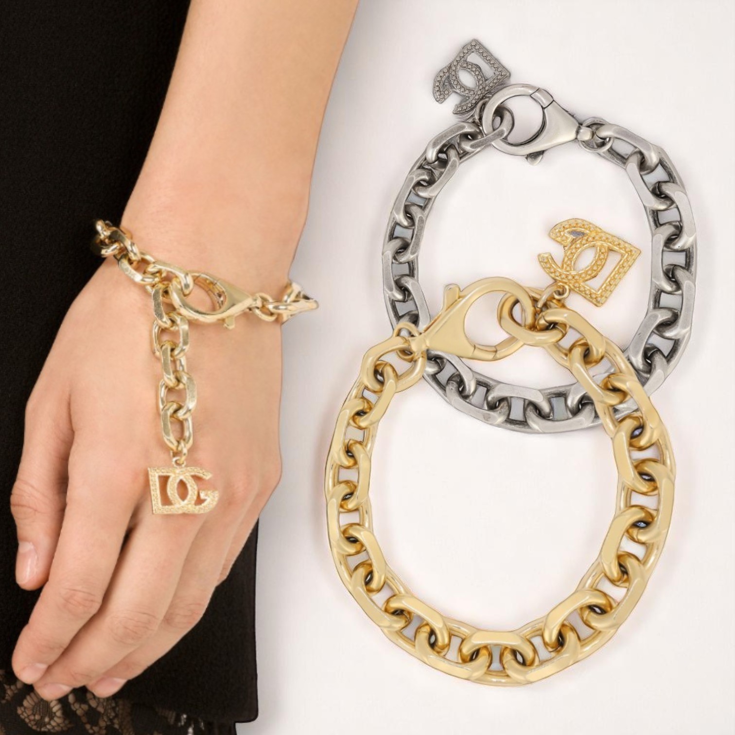 希少 DOLCE&GABBANA ドルガバ DG ブレスレット アクセサリー