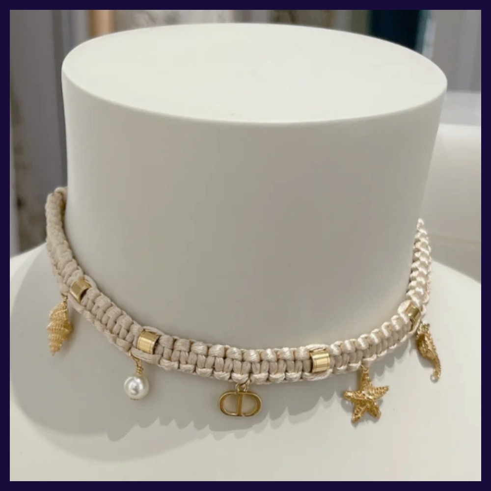 【海のモチーフと過ごす♪】Dior ネックレス